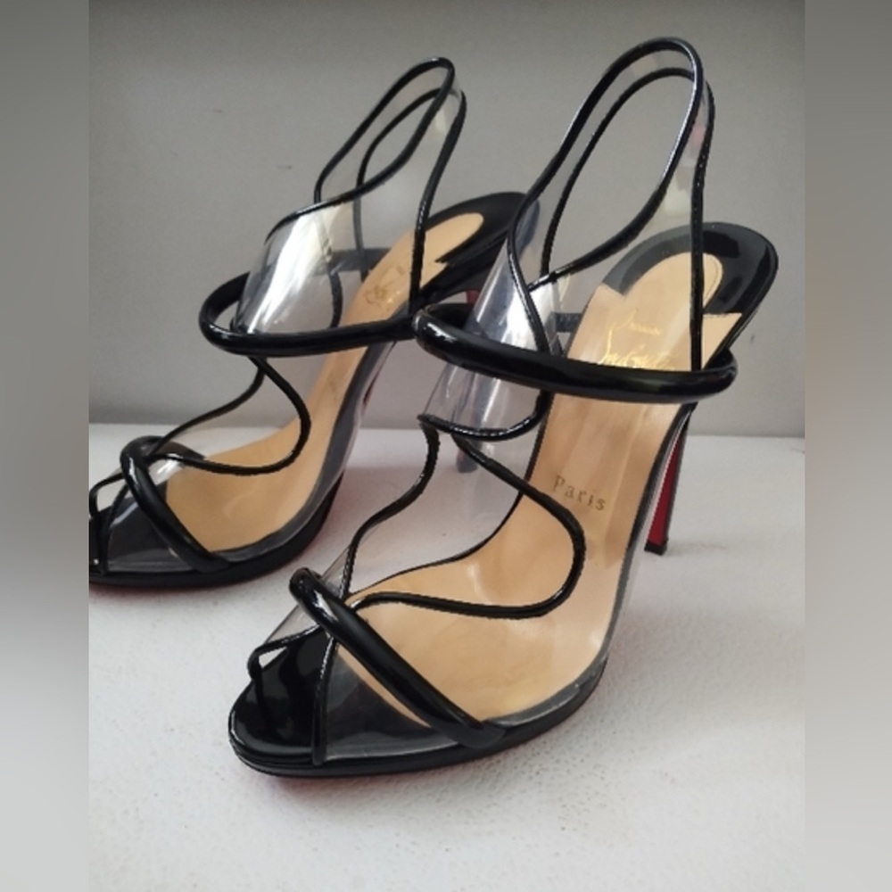 Christian Louboutin PVC heels